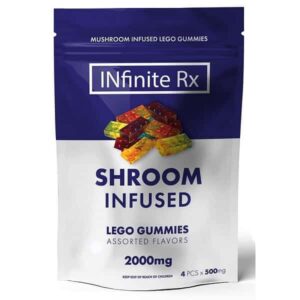 INfinite Rx Shroom Infused Block Gummies