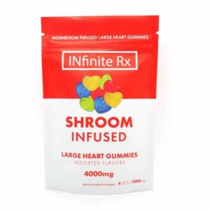 INfinite Rx Shroom Infused Large Heart Gummies